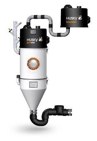 Husky-PRO600-aspiration-centralisee-eau-poussiere-automatique
