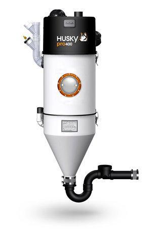 Husky-PRO400-aspiration-centralisee-eau-poussiere-automatique